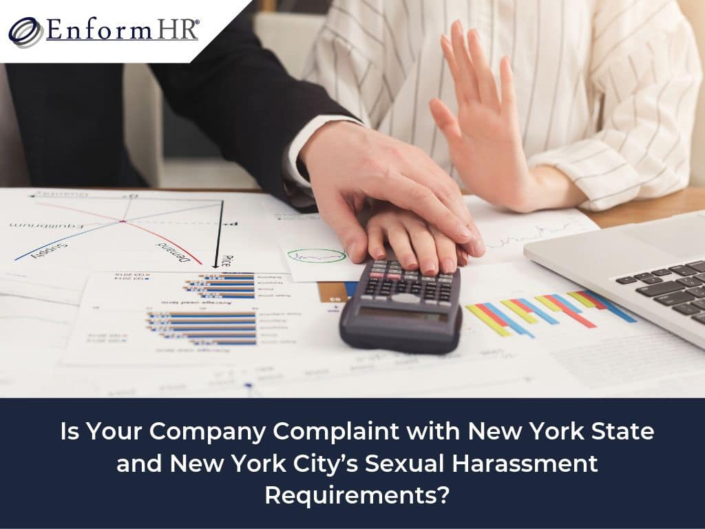 New York State and New York City’s Sexual Harassment Requirements