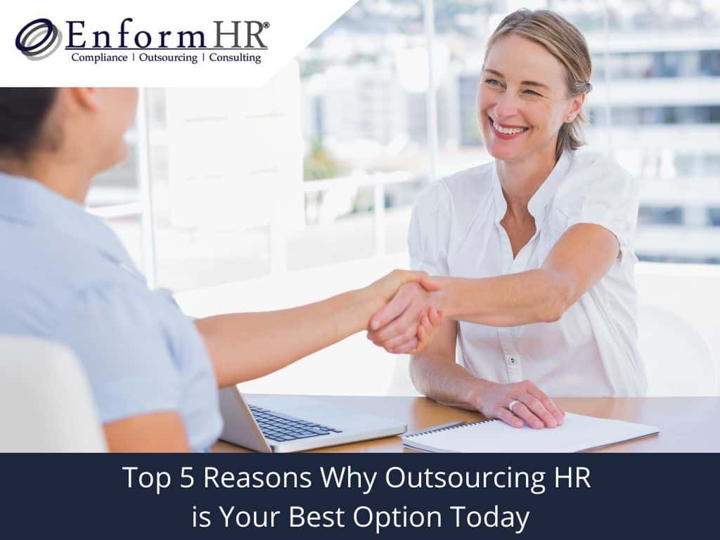 Top 5 reasons outsourcing hr best option today