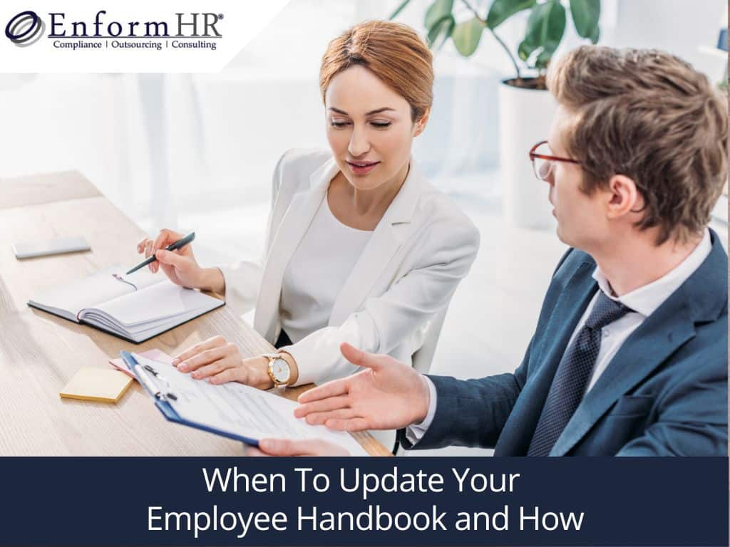 When to update your employee handbook and how