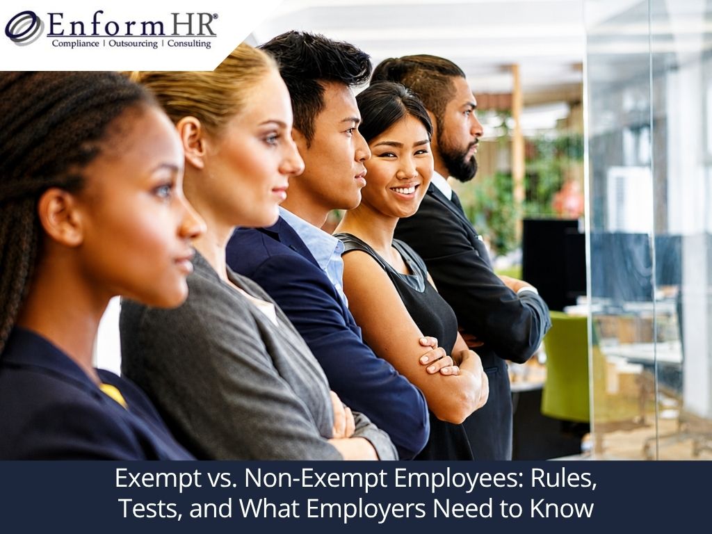 Exempt vs. Non-exempt employees: rules, tests, and what employers need to know feature image